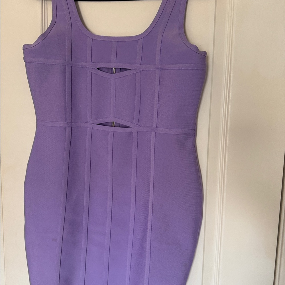 Fashion Nova Lavender Mini Dress